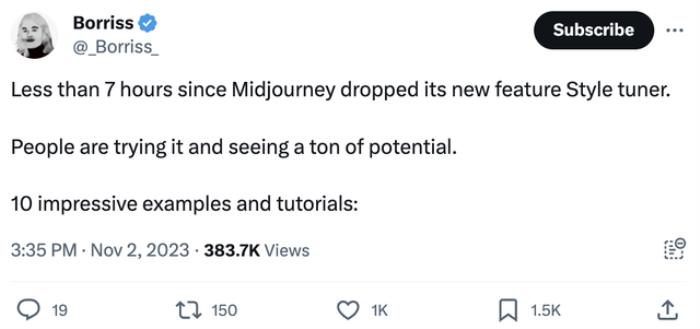 Midjourney大更新:开放自定义风格新功能!网友:最改变游戏规则的一集