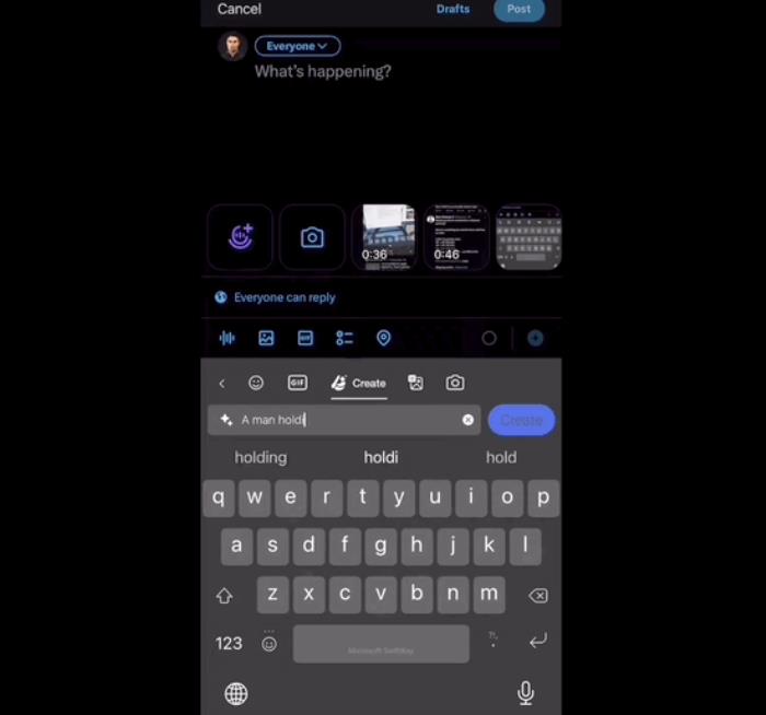 微软把DALL-E 3集成到键盘,任何APP中都可生图!