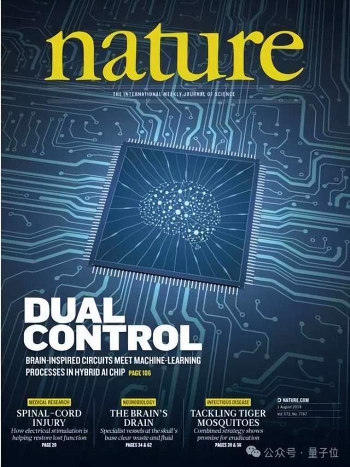 清华“天眸芯”登Nature封面!全球首款类脑互补视觉芯片,施路平团队最新成果