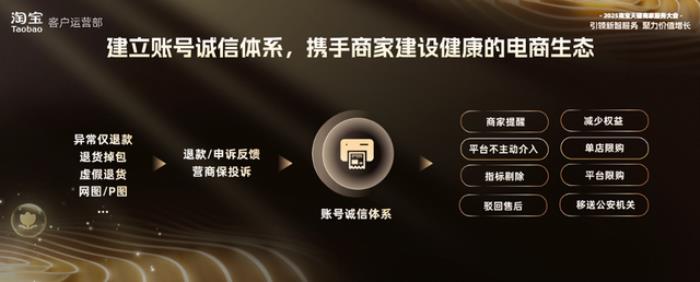 淘宝天猫官宣建立账号诚信体系等数十项举措,含店小蜜AI产品升级
