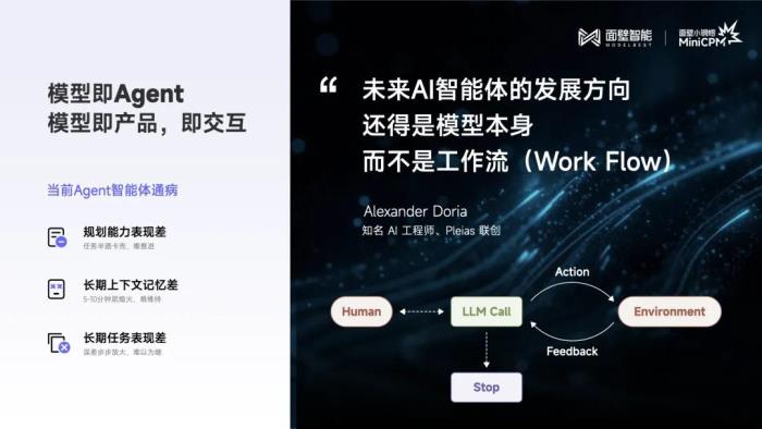 面壁发布首个纯端侧智能助手,构建汽车超性能端侧大脑